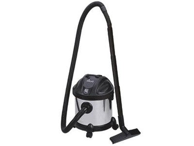 BIDONE ASPIRATUTTO DOMO RAC INOX Lt. 15 ASPIRA SOLIDI E LIQUIDI