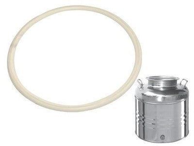 5 PZ GUARNIZIONI PER BIDONI CONTENITORI ACCIAIO INOX OLIVARI OLIO 200