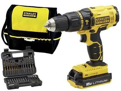 TRAPANO AVVITATORI A BATTERIA STANLEY FATMAX FMCK 626 D2SA 18V - 2Ah