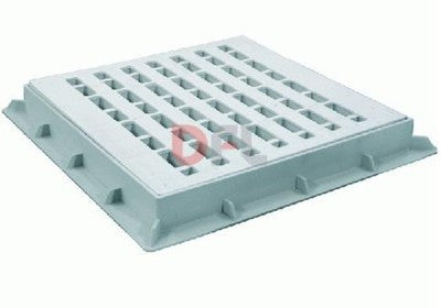 CHIUSINO COPERCHIO TAPPO PEDONABILE CON GRIGLIA CM. 30X30
