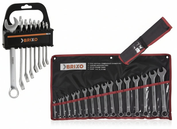 CHIAVI COMBINATE BRIXO IN SERIE MISURE 8-19 PZ N.8