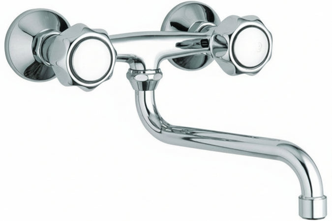 GRUPPO LAVELLO A PARETE AGELO RUBINETTO RUBINETTERIA