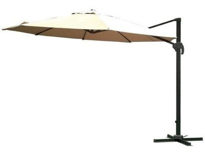 OMBRELLONE GIARDINO ALLUMINIO TONDO LATERALE PREMIUM 350 CM. PALO 50x78MM