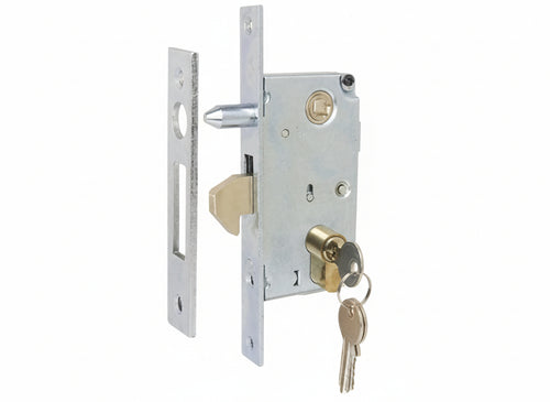 SERRATURE SERRATURA COMUNELLO DA INFILARE A GANCIO ART. 447 - ENTRATA 60 MM