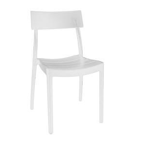SEDIA ROMA BISTROT BIANCA CM. 49X49X82H PEZZI 2