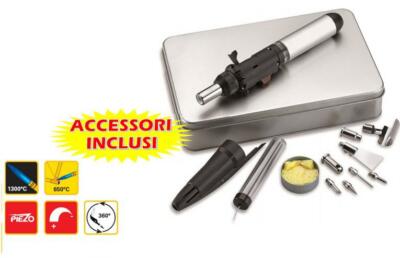 MICROSALDATORE IN KIT PROFESSIONALE SALDATURA PIROGRAFIA TAGLIO A CALDO