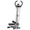 Stepper con Manubrio Regolabile, Monitor LCD ed Elastici, 55x53x118-128cm, Nero OI2A90-279V01SROI2