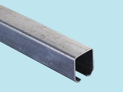 BINARI BINARIO COMUNELLO ZINCATO PER SCORREVOLI FISSI SCORREVOLE 33X34MM 3MT