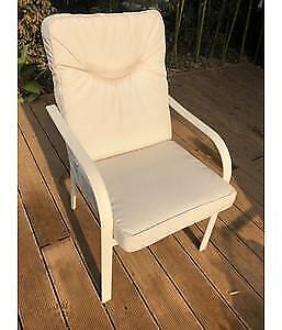 POLTRONA ARREDO GIOVE CON CUSCINO 67x57x92 CM CREMA PZ. 2