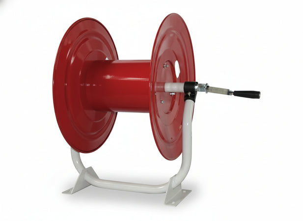 AVVOLGITUBO IRRIGAZIONE PROFESSIONALE STAFFA A MURO 100MT TUBO ALTA PRESSIONE