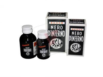 TINTURA PER SCARPE NERO D'INFERNO NERO 50 ML. TINTURA PER PELLI LISCE