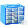 CASSETTIERE CASSETTIERA PORTAOGGETTI MONOBLOCCO ESPACE CM 22x15x18 - 12 CASSETTI