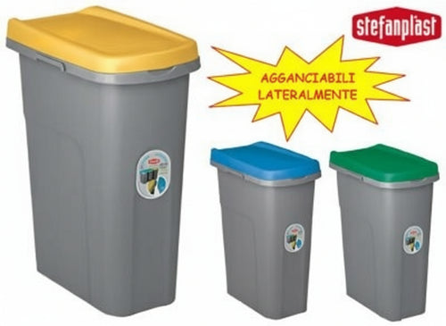 PATTUMIERA RACCOLTA DIFFERENZIATA ECO SYSTEM Lt. 25 CM. 39x24x51H