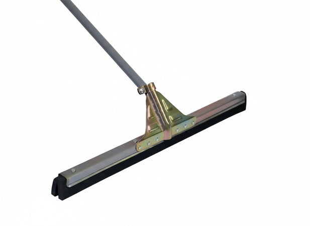 6 PZ SPANDIMALTA TIRACQUA STECCA IN ACCIAIO ZINCATO CON SPATOLA IN GOMMA