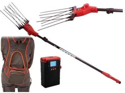 SCUOTITORI ABBACCHIATORE PER OLIVE RAMBO 44 A BATTERIA LITIO 43,2 OFFERTISSIMA