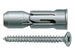 TASSELLI TASSELLO FISCHER PD S CON VITE PER CARTONGESSO PD 12S - 12x27 MM-PZ.25