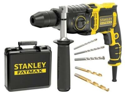 TRAPANI STANLEY FATMAX FMEH 850 KA POTENZA 850W CON PUNTE E VALIGETTA