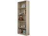 LIBRERIA EUROPA OLMO NOBILITATO MELAMINICO CM.57X25XH186