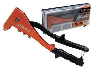 RIVETTATRICE PRESSOFUSA BRIXO CON 40 RIVETTI ASSORTITI UTENSILI MANUALI