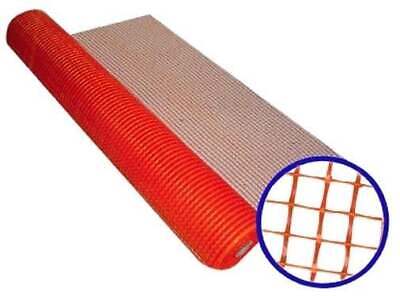 RETI PER INTONACO BRIXO ARANCIONE PER ESTERNI FIBRA DI VETRO NET 215 RT. 1X50MT