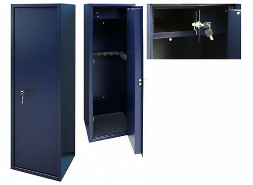 ARMADIO PORTA FUCILE PORTAFUCILE FUCILIERA 10 POSTI CM.L42 x P38 x H150 CUSTODIA