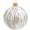 Palline per albero di Natale decorato, in Vetro, Glitterate, da Ø 100 mm, 6 pezzi