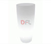 VASI VASO TONDO STILO LAMP CON LUCE INTERNA CM. CM 33xH.70 LT.12 GHIAC/LUCE BI