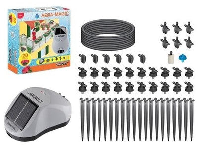 KIT AQUA-MAGIC SISTEM CLABER 8063 IMPIANTI A GOCCIA 20 VASI IRRIGAZIONE PIANTE