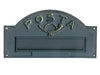 PLACCA BUCALETTERE POSTA ANTICA GHISA A3/GH