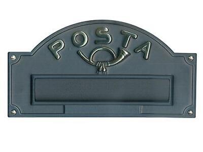PLACCA BUCALETTERE POSTA ANTICA GHISA A3/GH