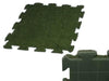 MATTONELLE TAPPETI TAPPETO ERBA SINTETICA VERDE CM.50X50 4 PEZZI 1MQ