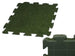 MATTONELLE TAPPETI TAPPETO ERBA SINTETICA VERDE CM.50X50 4 PEZZI 1MQ