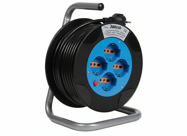 AVVOLGICAVO ELETTRICO BRIXO MT.15 PROLUNGA PROLUNGHE CAVI ELETTRICI