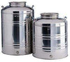 BIDONI CONTENITORI PER OLIO IN ACCIAIO INOX 18/10 SANSONE LT. 30 - 50