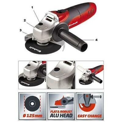 SMERIGLIATRICE ANGOLARE TC-AG 125 POTENZA 850W UTENSILI ELETTRICI