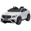 Macchina Elettrica per Bambini 3-5 Anni Mercedes con Cintura di Sicurezza e Telecomando, Bianco MN1370-074V90WTMN1