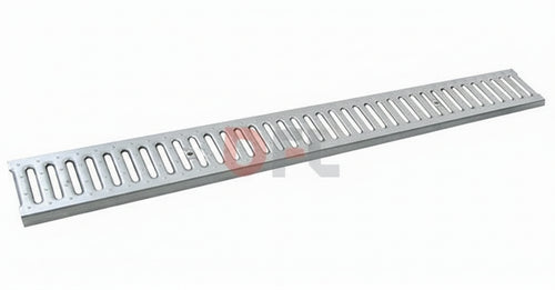 GRIGLIA PER CANALETTA A15 PEDONABILE RACCOLTA ACQUE CM 99,5x12,6xH. 2,0 FERRO ZN