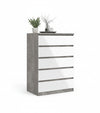 KIT CASSETTIERA NAIA 5 CASSETTI CM. 50X77X111H 76231GXUU