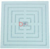 PEDANA PER DOCCIA IN POLIETILENE CM. 60x60
