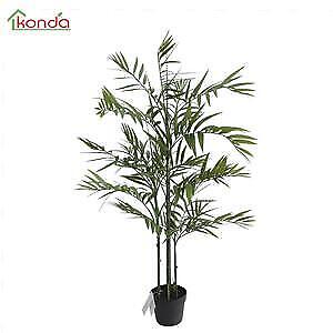 PIANTA Ornamentale Artificiale completa di base BAMBU' cm. 120 pz. 4