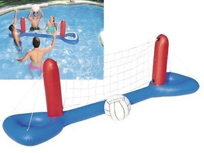 RETE VOLLEY GONFIABILE BESTWAY PER PISCINE 52133 ACCESSORI GIOCHI SPORT