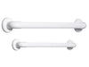 CORRIMANO MANIGLIONE RIGATO BIANCO EH-RX CM.45