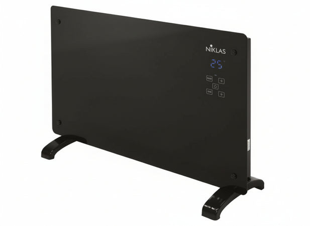 TERMOCONVETTORE NIKLAS TERMOVETRO CM.82x12xH52 POTENZA 2000W