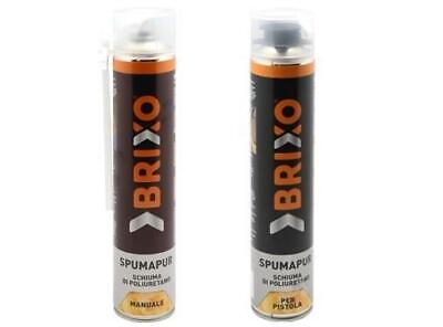 12 PZ SCHIUMA POLIURETANICA BRIXO SPUMAPUR PER PISTOLA