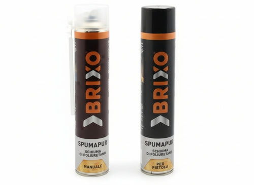 12 PZ SCHIUMA POLIURETANICA BRIXO SPUMAPUR PER PISTOLA