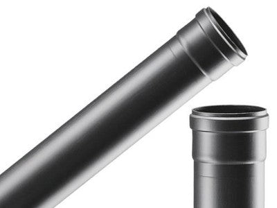 TUBI TUBO PER STUFA A PELLET PROFESSIONAL PELLET SPESSORE 1.2MM - 10 - H. 50CM