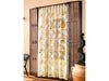 TENDA ZANZARIERA GIRASOLE CM.145/150x250 CON ASOLE E PIOMBO TENDE PANNA
