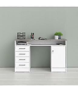 KIT SCRIVANIA FUNCTION PLUS CM. 125X55X75H COLORE CEMENTO