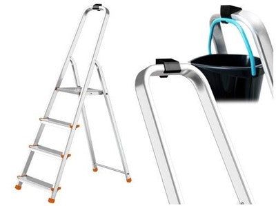 SCALE SCALA DOMESTICA STEP UP ALU - DA 3 - 4 - 5 - 6 - 7 GRADINI