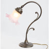 LANTERNA PLAFONIERA LAMPADA APPLIQUE DA TAVOLO OLANDESE CM. 13XH36 PARALUME